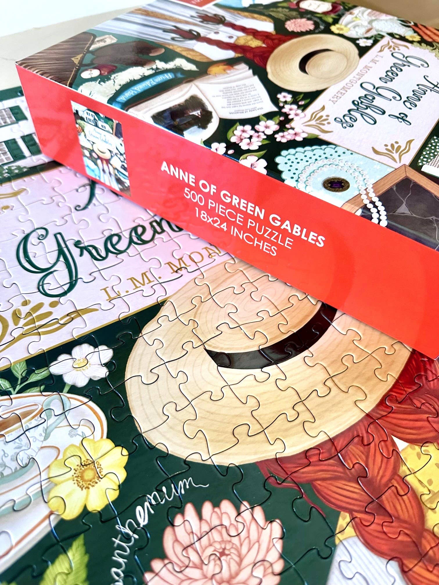 Bookworm Puzzle - Wholesale Puzzle - Adult - ANNE OF GREEN GABLES -500 PIECE JIGSAW PUZZLE3