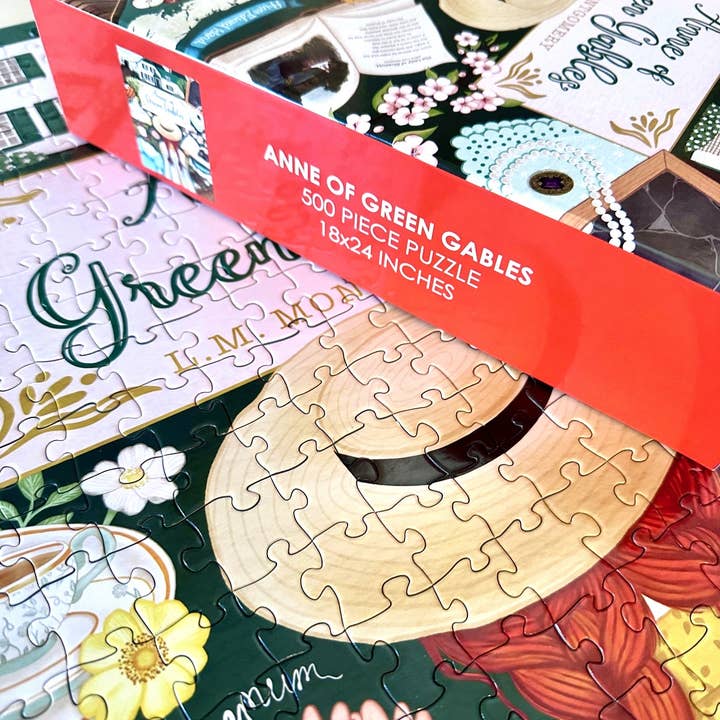Bookworm Puzzle - Wholesale Puzzle - Adult - ANNE OF GREEN GABLES -500 PIECE JIGSAW PUZZLE3