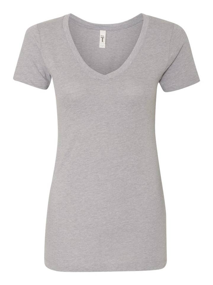 Forever11 - Wholesale T-Shirt - Women's - Next Level 1540 Women's Ideal V-Neck Casual T-Shirt13
