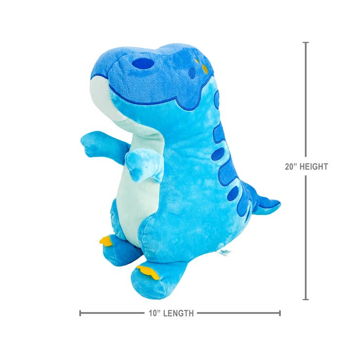 Womple Studios - Wholesale Stuffed/Plush Toy - Kids & Baby - DinoGlows MEGA T Rex Reversible Fossil Plush Dinosaur3