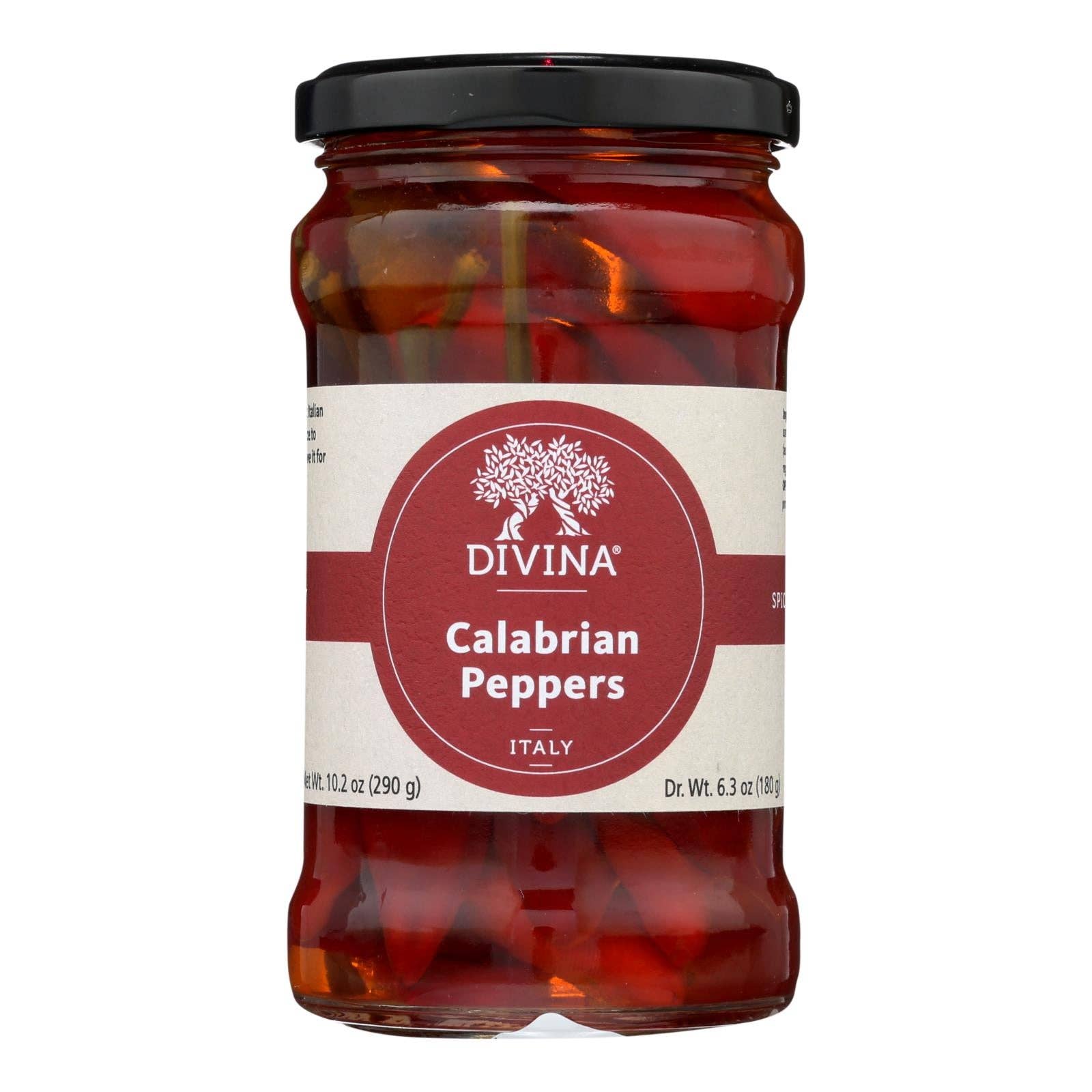 Ware Spark - Wholesale Pickled Vegetables - Divina - Peppers Calabrian - Case Of 6 - 9.2 Oz0