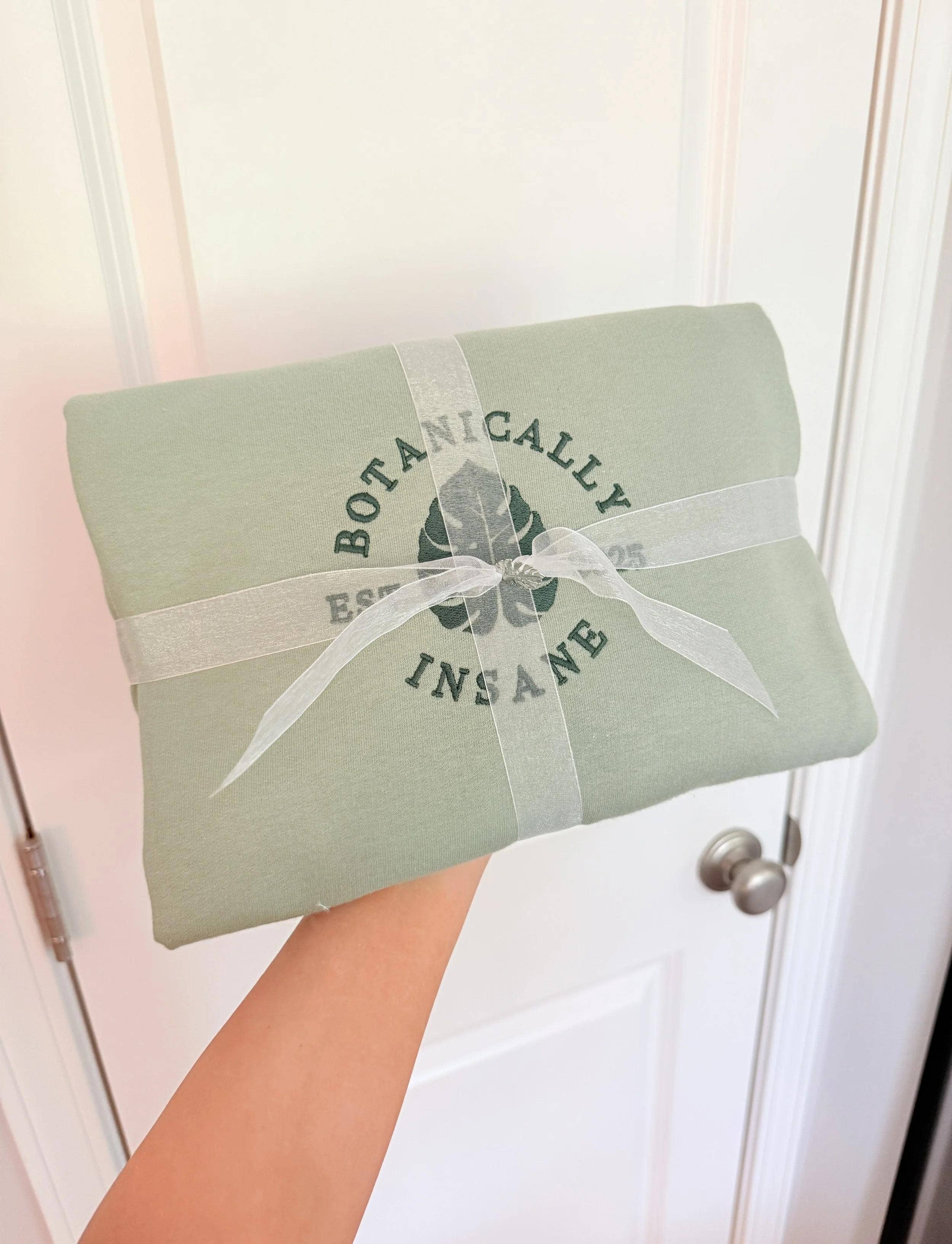 Botanically Insane - Wholesale Sweatshirt - Unisex - Botanically Insane™ Embroidered Crewneck Sweatshirt8