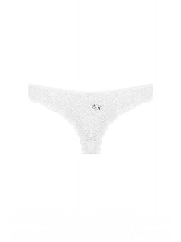 Best Underwear Line - Wholesale Underwear - Women's - Floral Lace Thong-YM-33340-THG