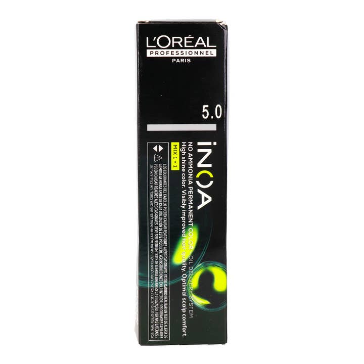 SUBLIME BEAUTY WHOLESALER SL - Venta al por mayor Coloración para el pelo - Loreal Inoa Color 5.0 60 Gr