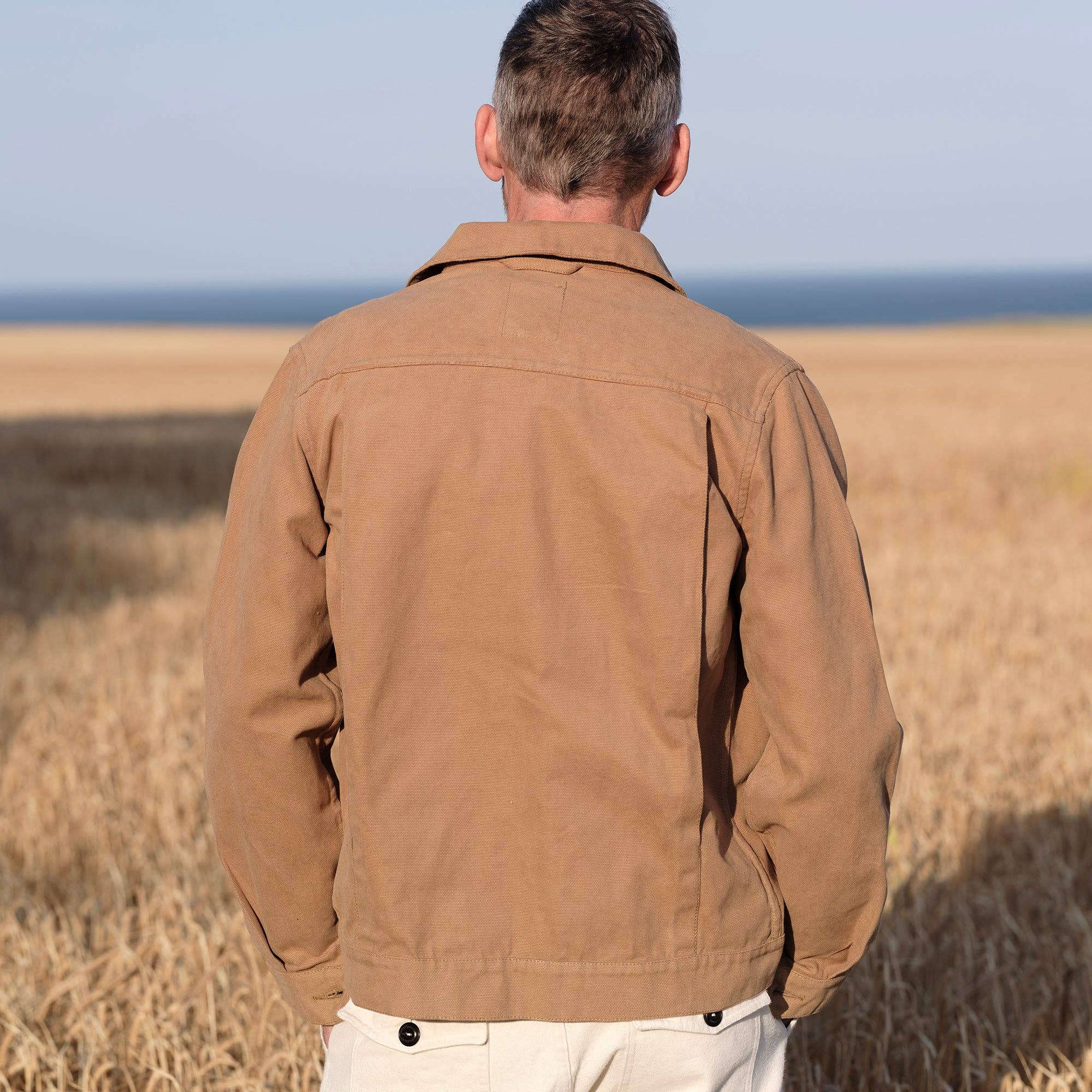 Yarmouth Oilskins - Wholesale Jacket - Men's - The Drivers Jacket - Khaki3