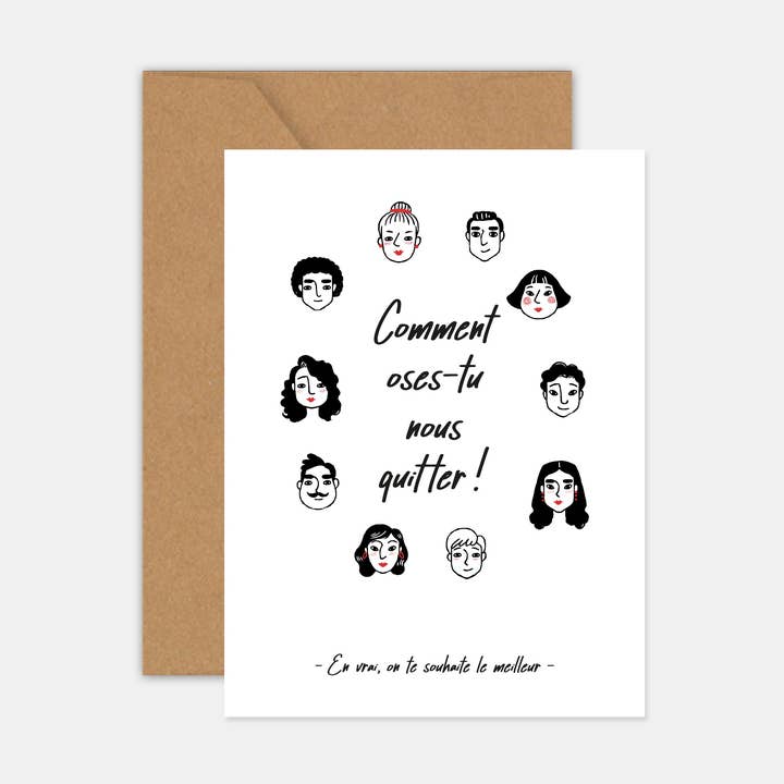 Mappa - Come osi lasciarci? per la vendita all'ingrosso da parte di L'ART DU PAPIER