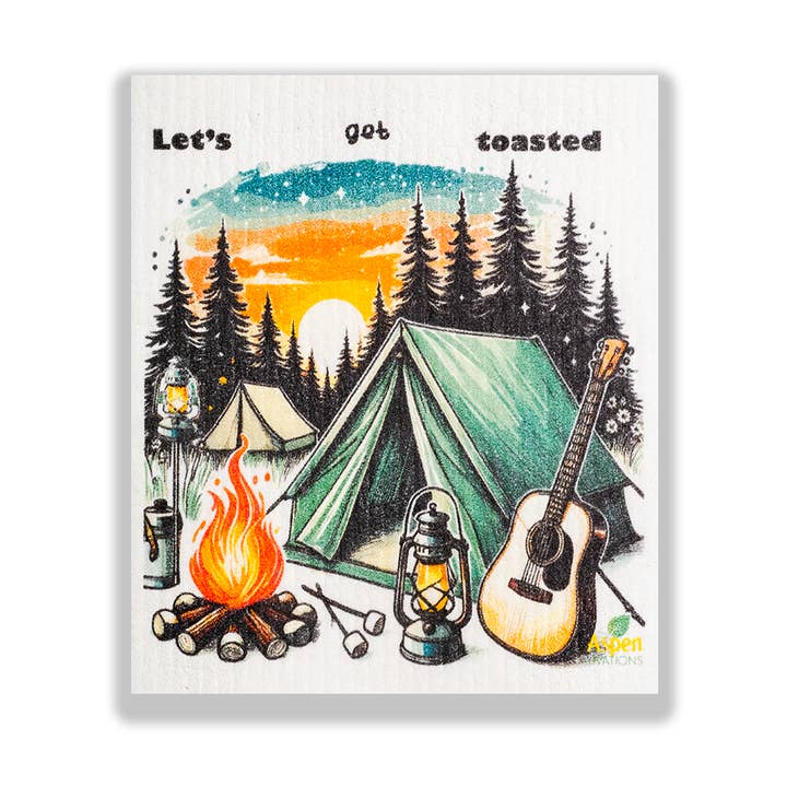 Torchon suédois écologique pour tente de camping/guitare pour la vente par AspenOvations