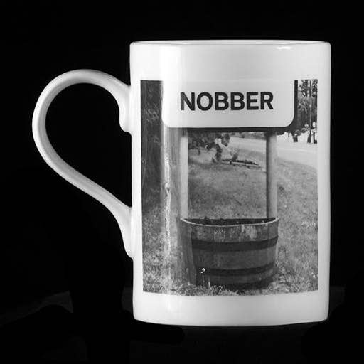 Nobber - Fine Bone China Mug for wholesale by Lesser Spotted Images Ltd
