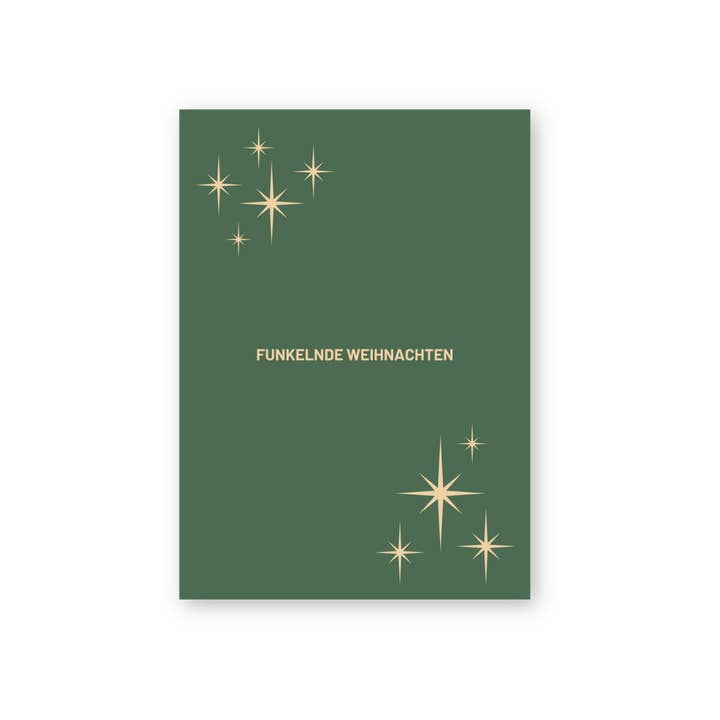 HERR&FRAUHEMPEL - Wholesale Christmas Card - Postcard - Sparkling Christmas2