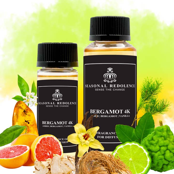 BERGAMOT 4K Lyxig Hemdoftspridare Doftolja för wholesale av Seasonal Redolence