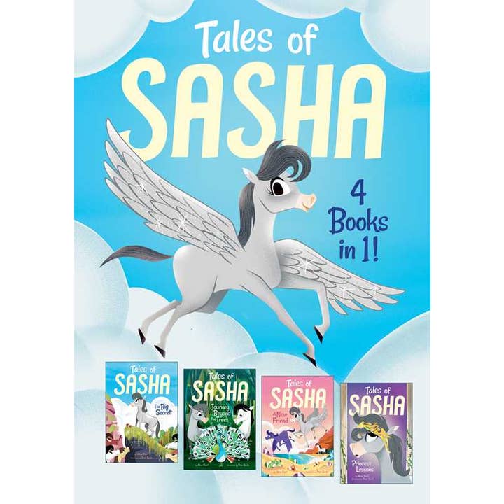 Simon & Schuster - Wholesale Early Reader Book (6-8) - Tales of Sasha: 4 books in 1! by Alexa Pearl