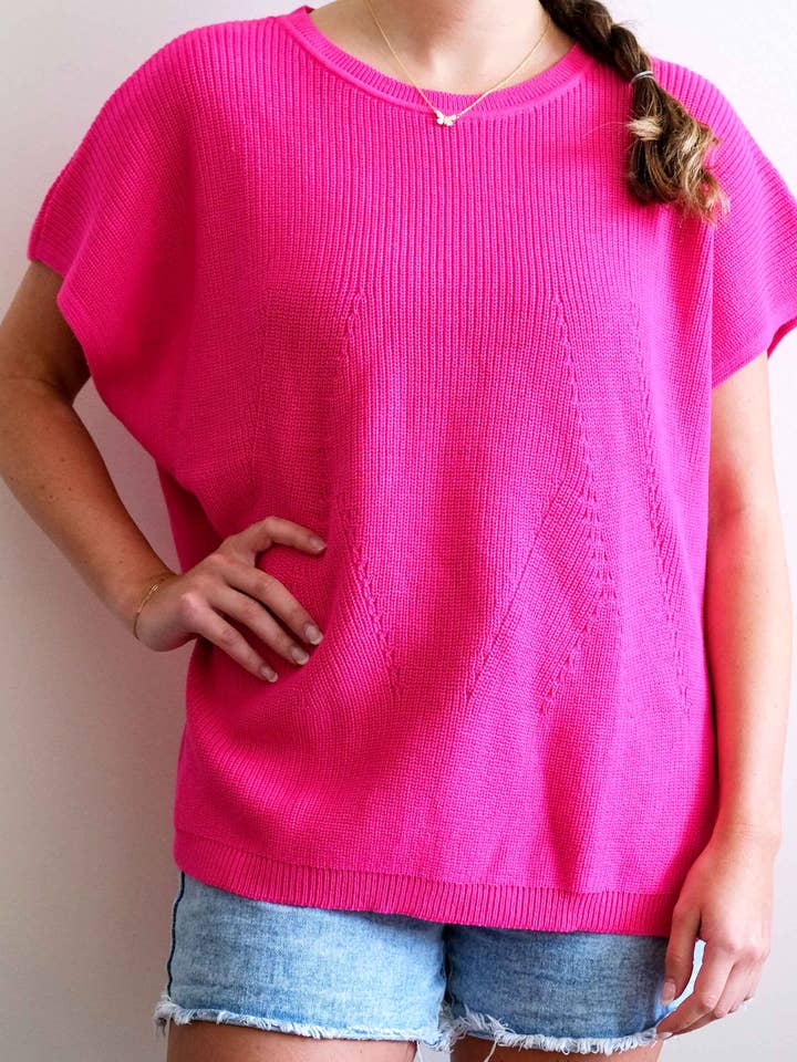 MERSEA - Vente Pull en maille – femme - Pull à manches courtes Camden12