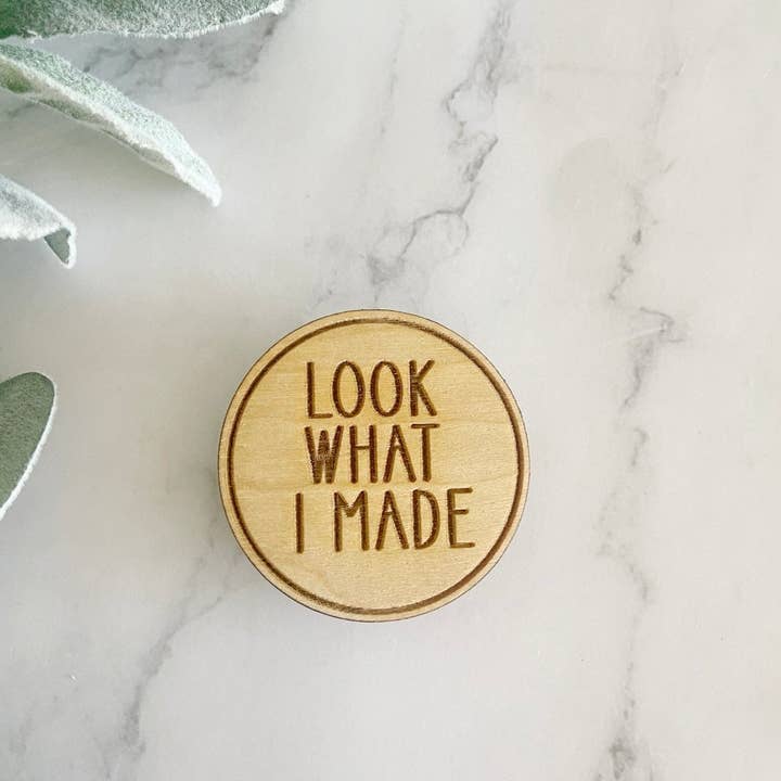 Poppys designs - Wholesale Magnet - Look what I made magnet, refrigerator magnet, magnets for fridge, fridge signs