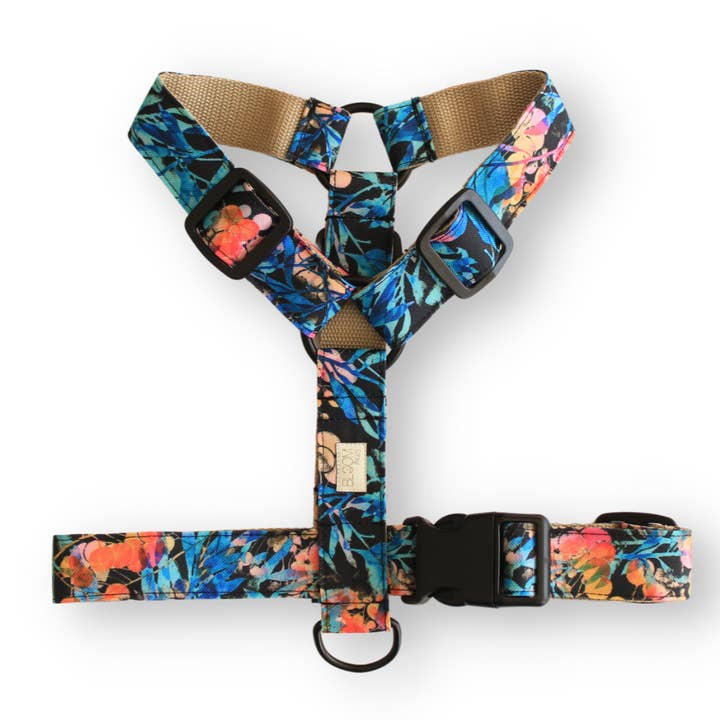 Harnais ajustable pour chien de type Y - Berries pour la vente par Bloom Paws