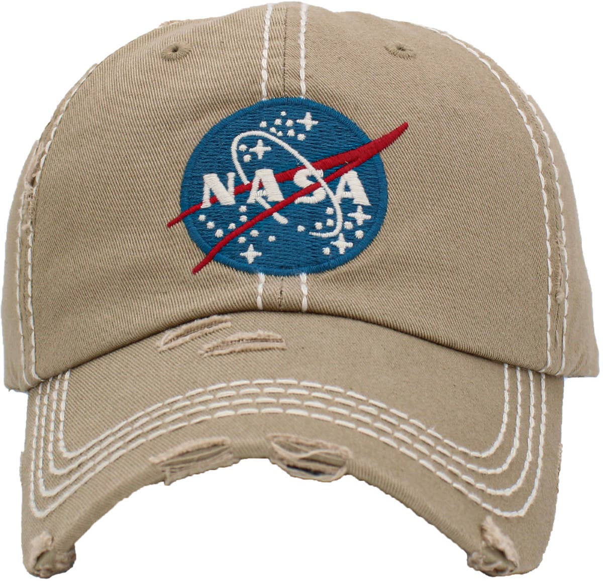 KBETHOS – Engroshandel Baseballkasket - Herre – Nasa Insignia Vintage Ballcap6