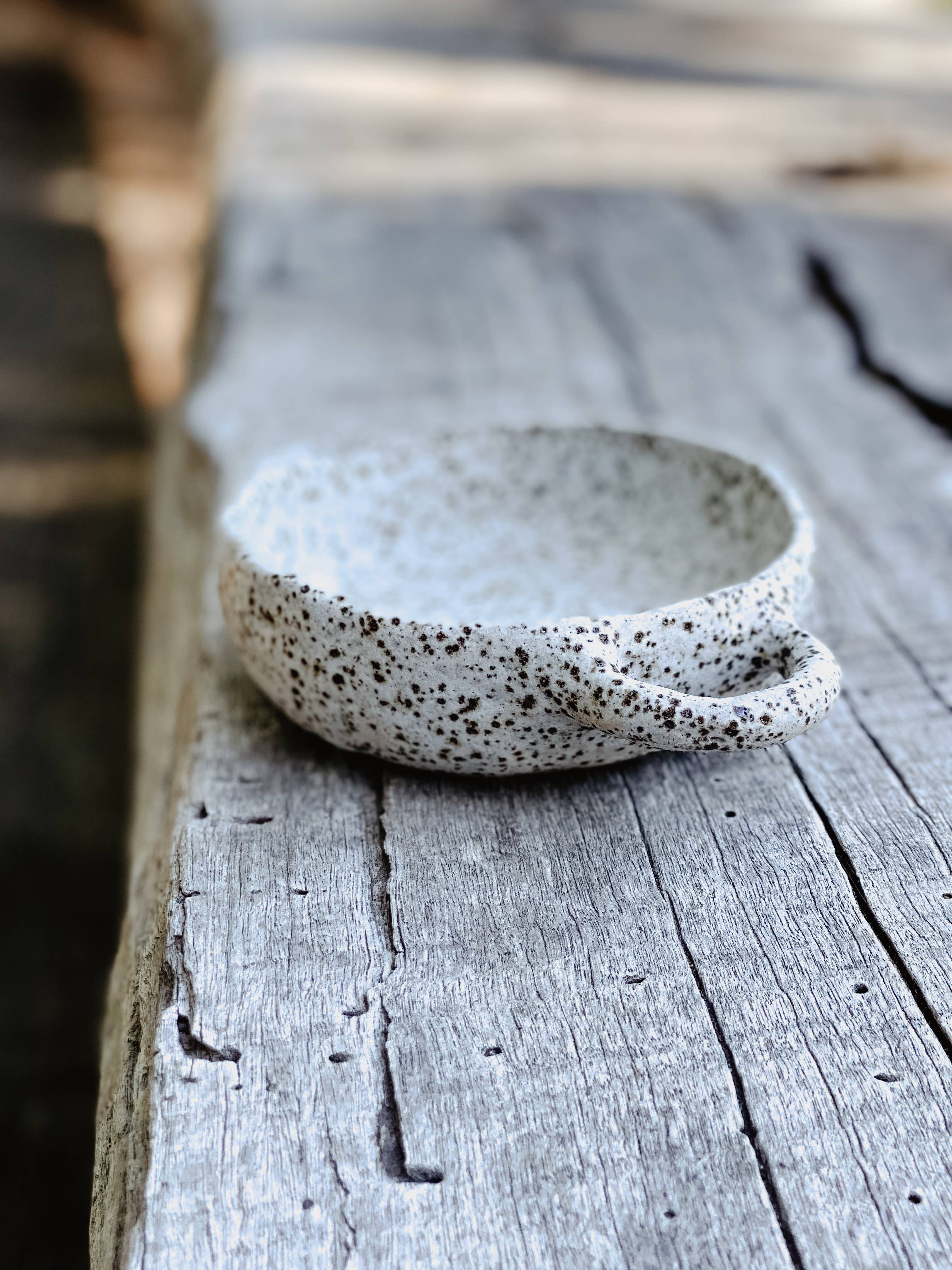 River Ceramics - Wholesale Serving bowl - White Speckle Serving Bowls - Handmade8