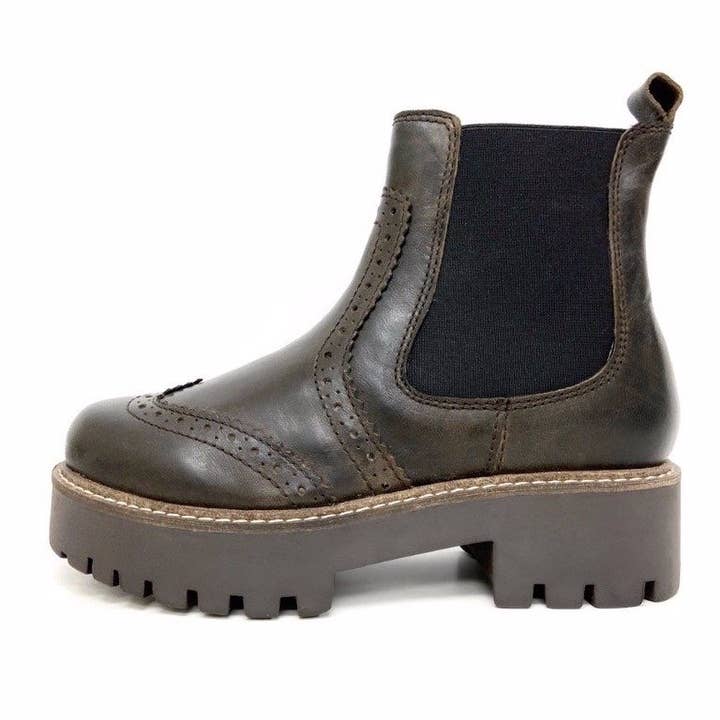 Only Partners - Wholesale Booties - Women's - Emma Brown Oxford Chelsea Leather Bootie1