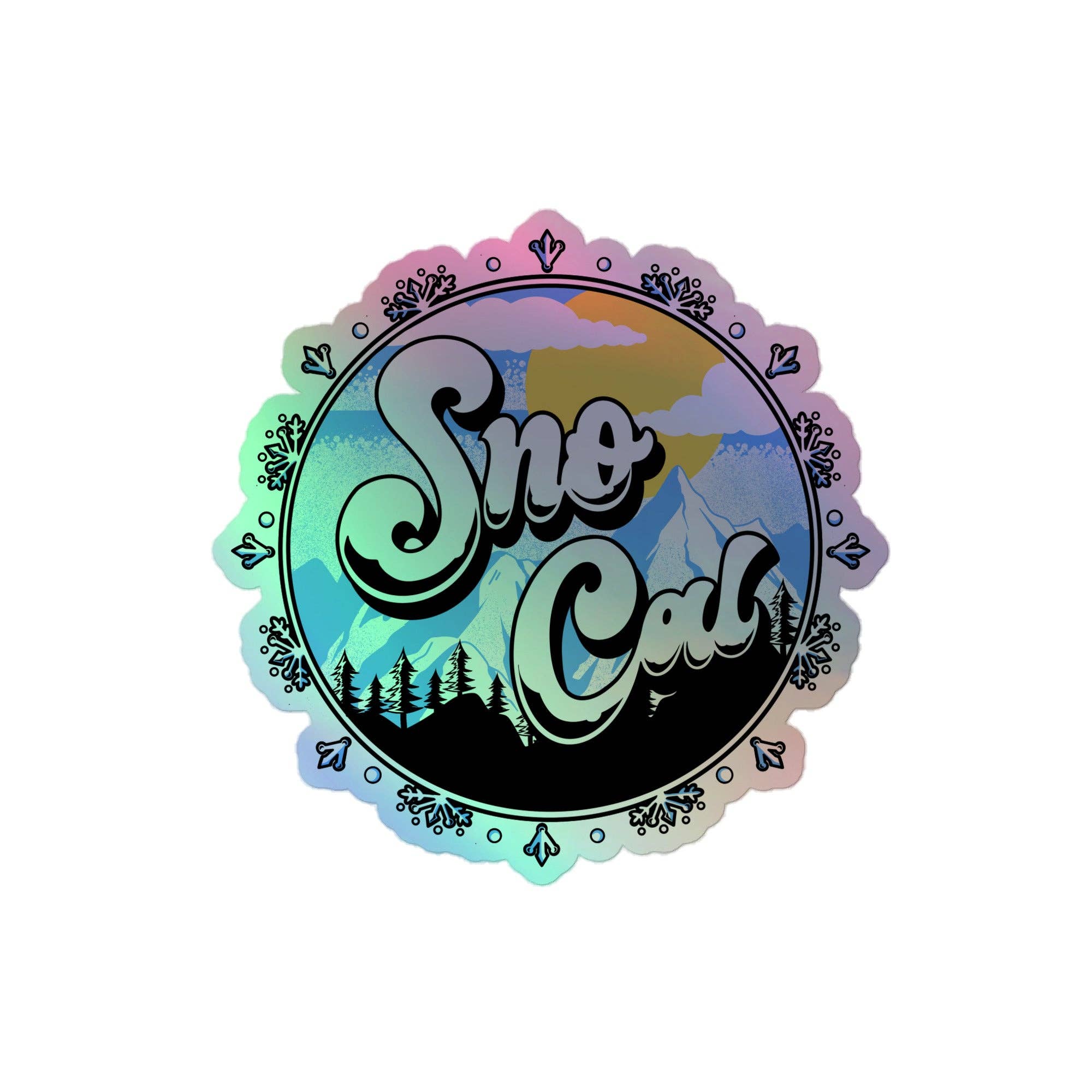 Sno*Cal - Wholesale Sticker - Sno Cal Holographic Sticker1
