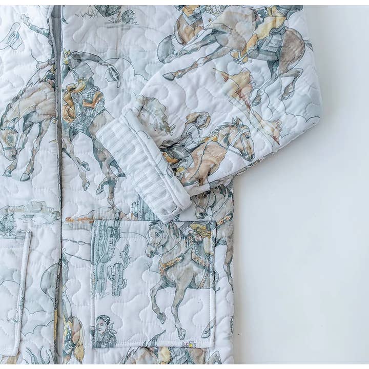 Ida Mae Home - Wholesale Jacket - Women's - Birdie Cowgirl Neutral Quilted Jacket