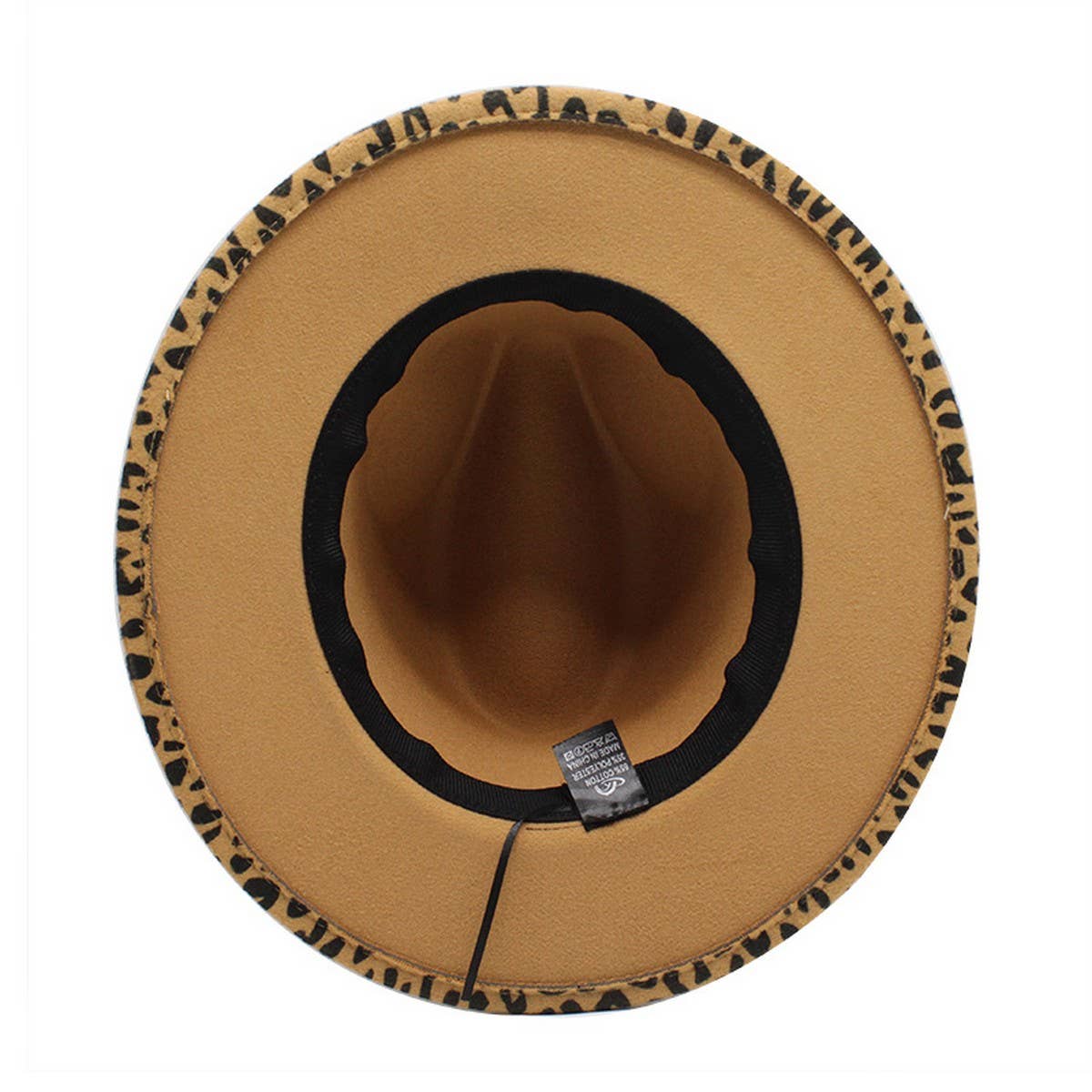 DOUBLJU - Wholesale Fedora - Unisex - FASHIONABLE NEW LEOPARD PRINT FEDORA HAT_CWAH26746