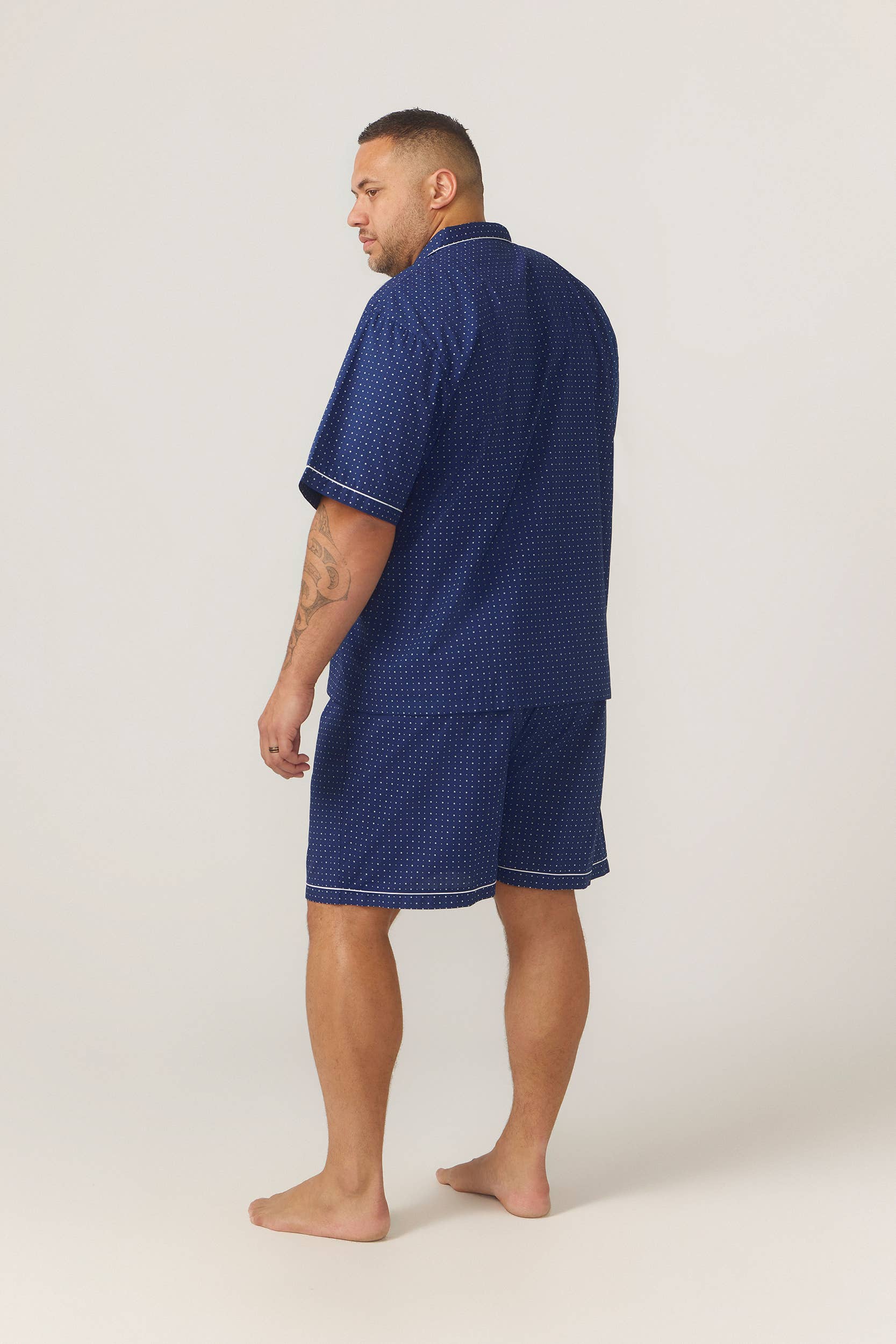 Contare | Quality Men's Sleepwear – wholesale Sleepwear set – men's – Short Sleeve Classic Set6