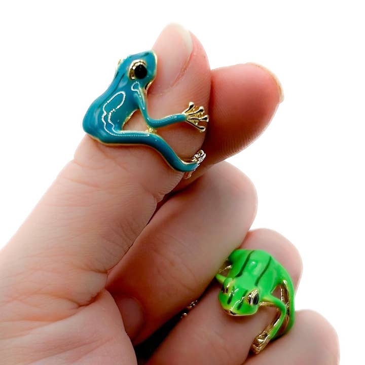 Gifts Amazing! - Wholesale Outdoor Ornament/Decor - Frog Plant Rings