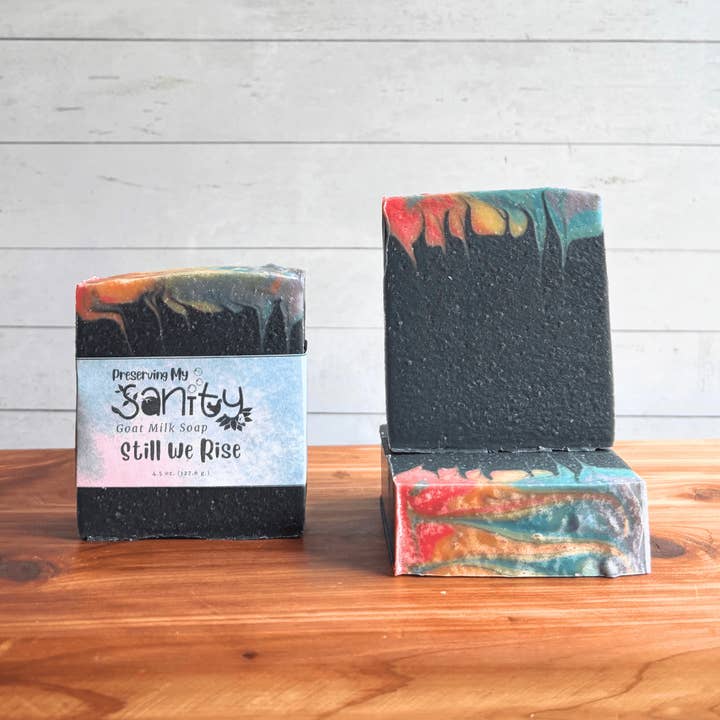 Still We Rise Goat Milk Soap | Pride Collection Artisan Soap for wholesale by Preserving My Sanity Goat Milk Soap