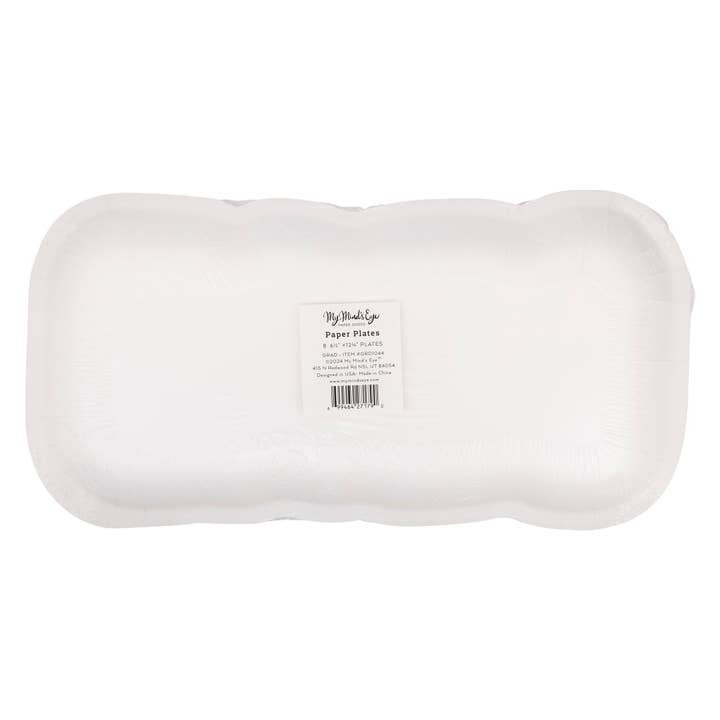 My Mind’s Eye - Wholesale Disposable Plate - GRD1044 - GRAD Shaped Paper Plate