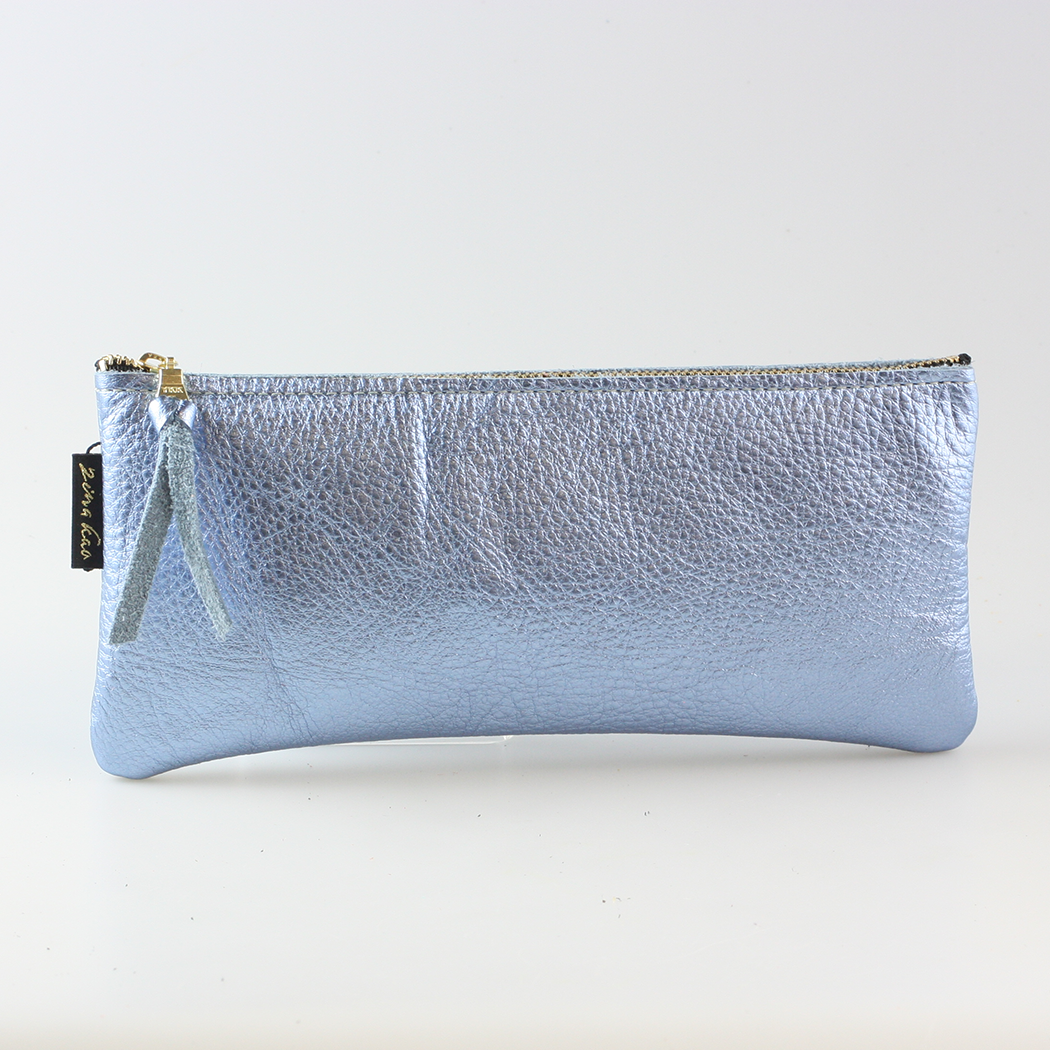 Zina Kao Exclusives - Wholesale Pencil Case/Pouch - The Metallic Pencil Case: 2 sizes! (Dean & Grant)8