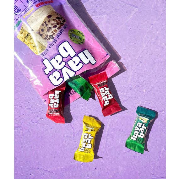 Galil Brands - Wholesale Snack Bar - Mini Sesame Butter Bites | Halva | Bag | 5.1 oz | Hava Bar3