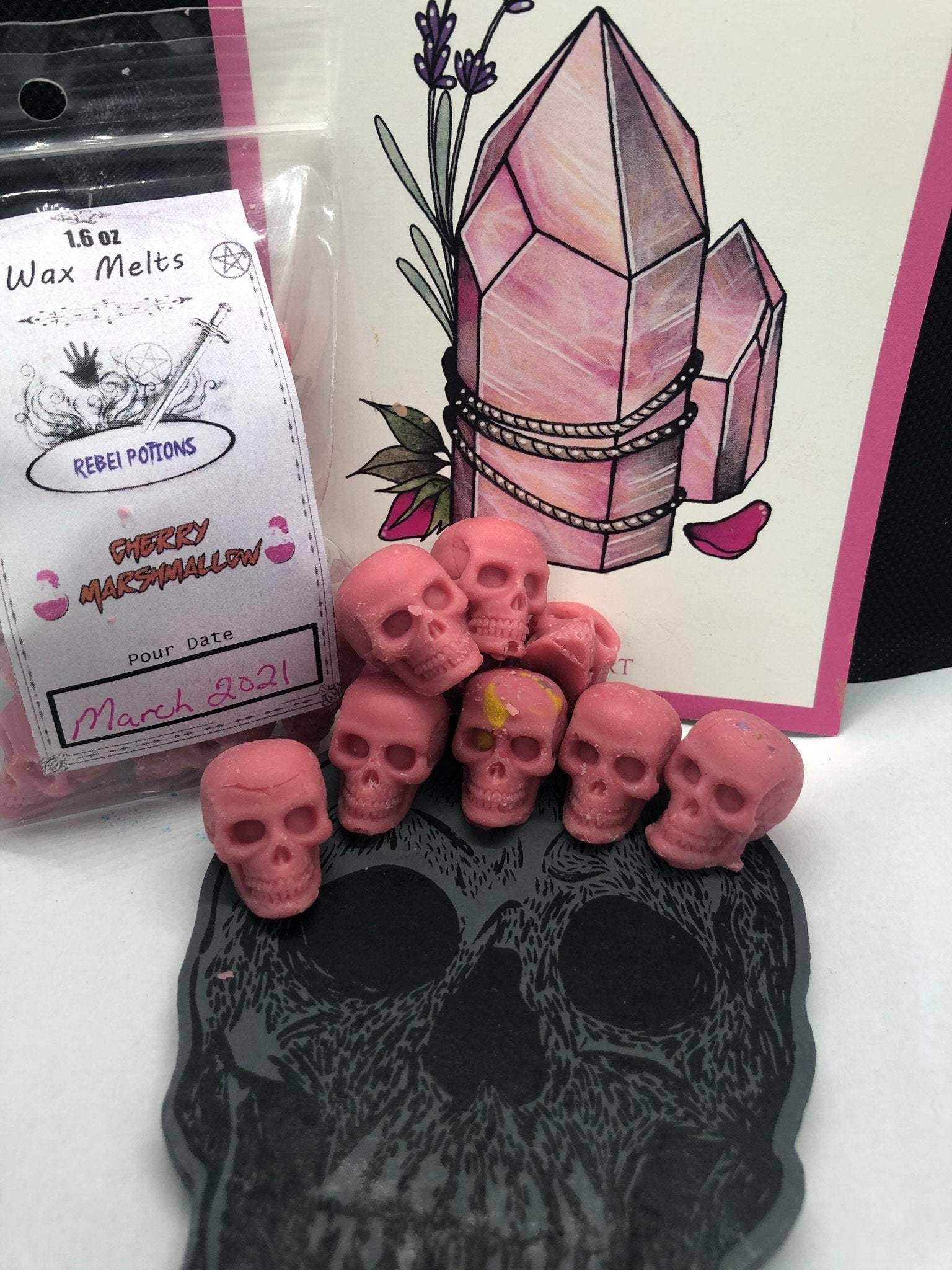 Rebel Potions - Wholesale Wax Melt - Bite Me Skull Wax Melts1