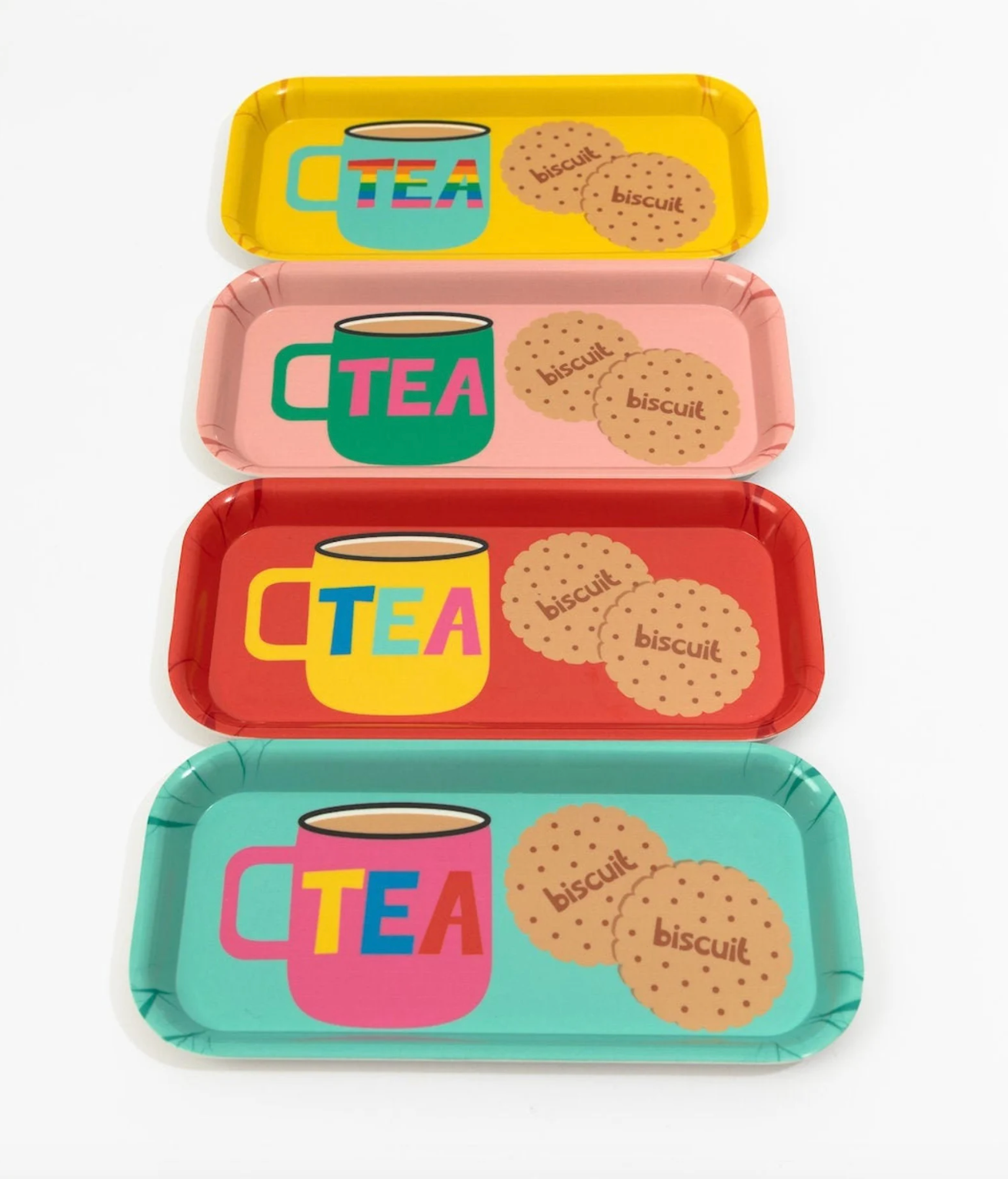 Poppekins - Wholesale Serving Tray - Tea and Biscuits Melamine Tray12