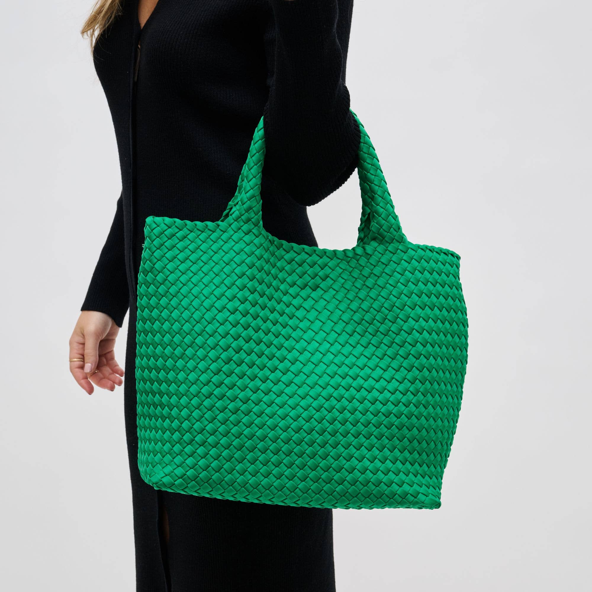 Sol and Selene - Vendita all'ingrosso Borsa tote - Donna - Borsa Media in Neoprene Intrecciato "Sky's The Limit"76