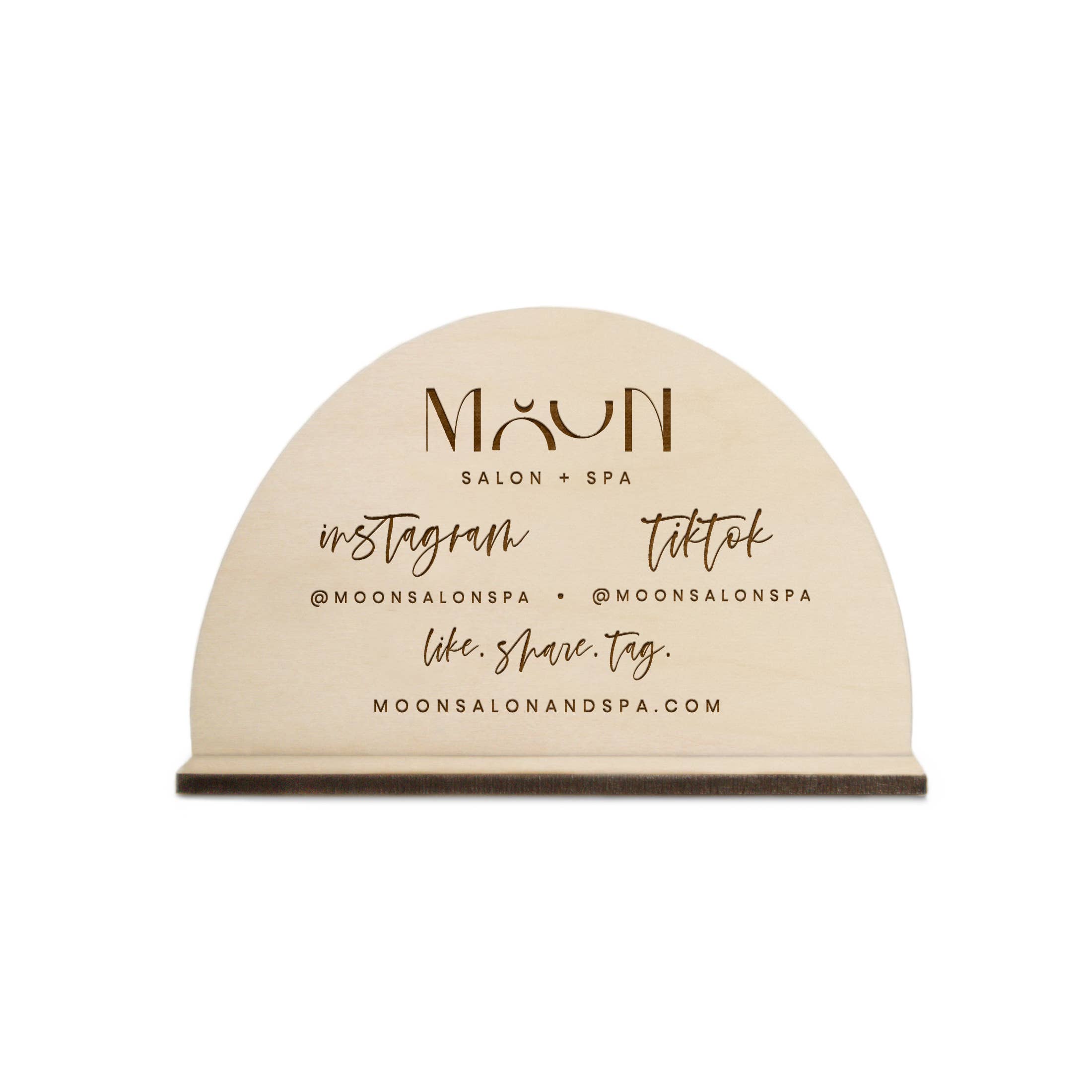 The Cotton & Canvas Co. - Wholesale Sign - Custom Social Media Sign1