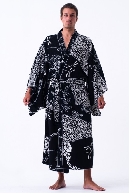 Tropical Tantrum – Engroshandel Kimono - Dame – Hawaiianske Drømme Lang Kimono Kåbe4