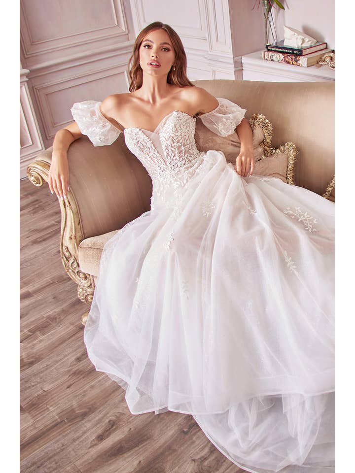 Off White-Nude ABITO DA SPOSA IN SALICE in vendita all'ingrosso su Faire
