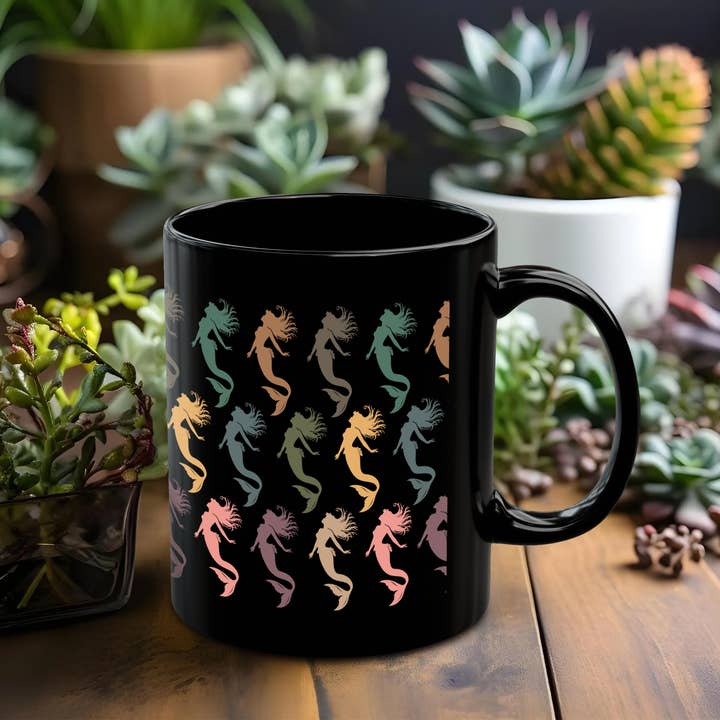 Vivtrek - Wholesale Coffee Mug - Mermaid Mug Fantasy Lover Coffee Cup Gift for Ocean Fans