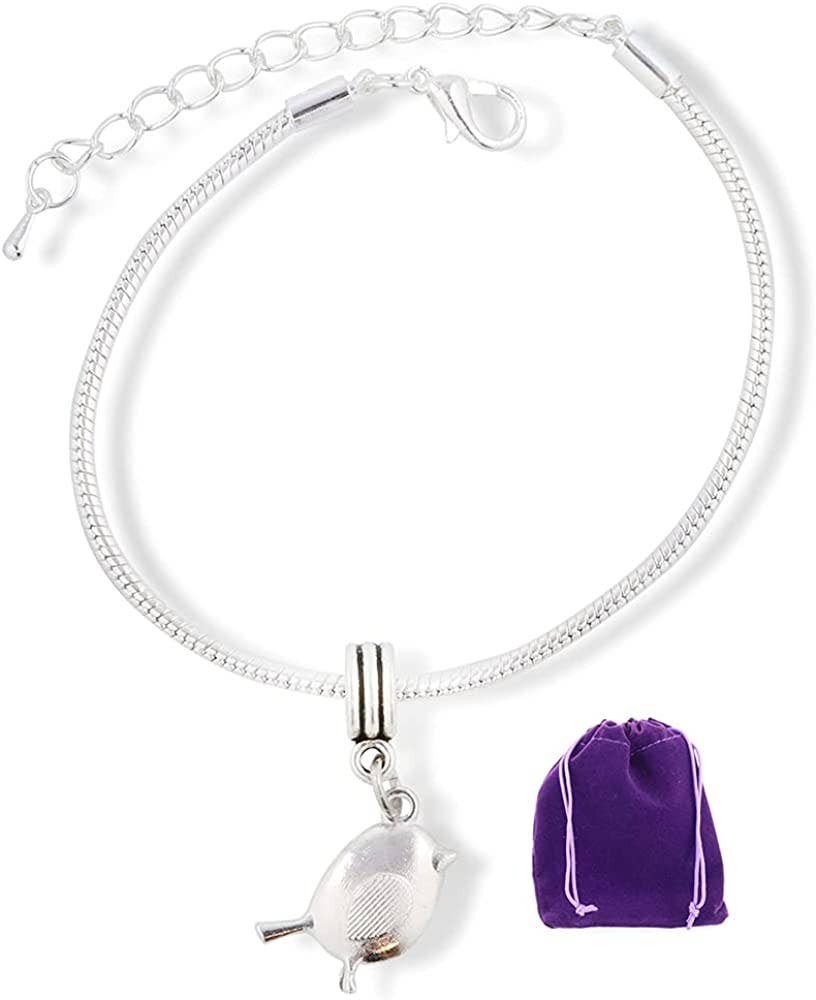 Dave The Bunny - Venta al por mayor Pulseras de abalorios/colgantes - Pulsera de cadena de serpiente gorda pájaro0