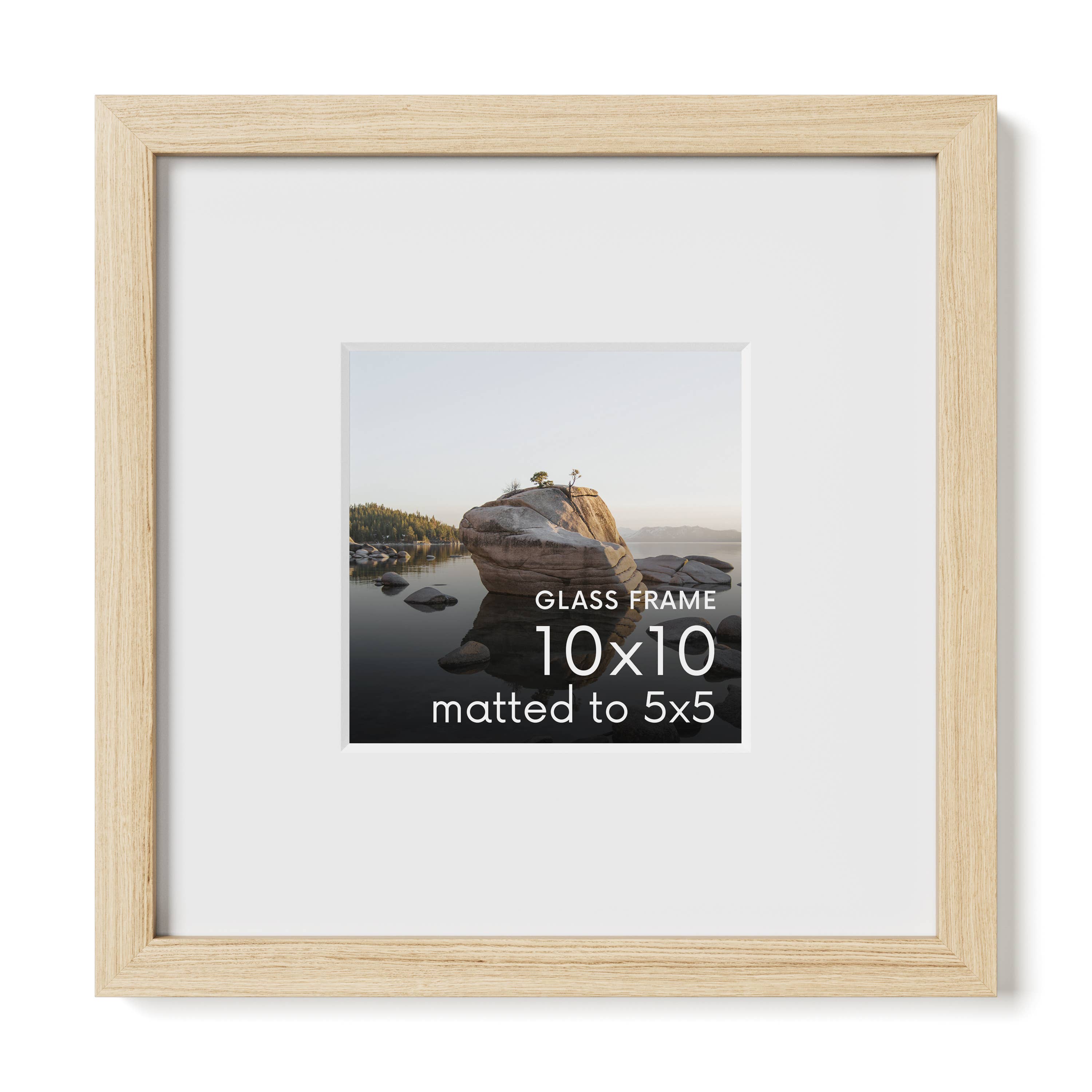 Haus and Hues - Wholesale Picture Frame - Natural Oak Frame with Glass7
