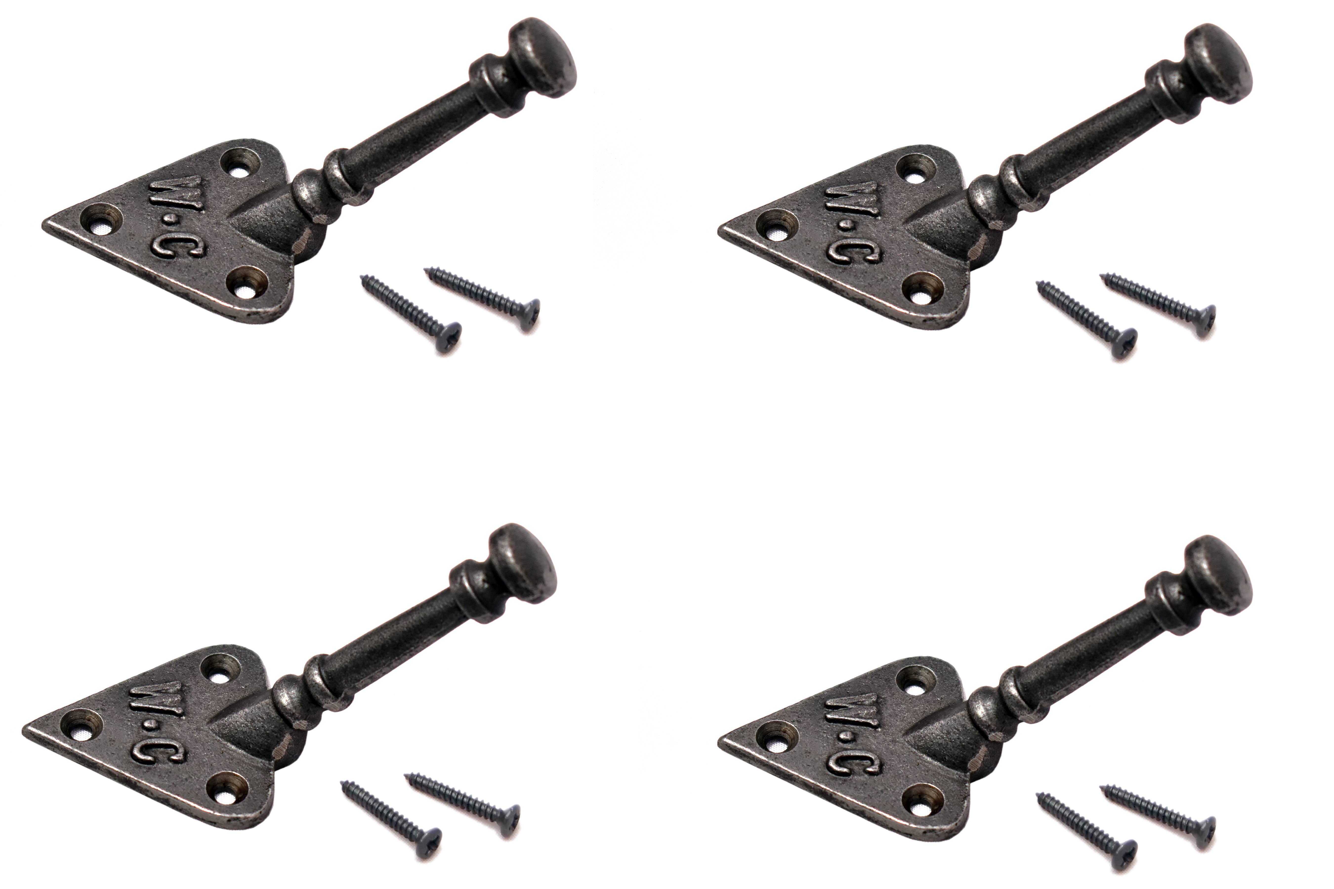 Alza - Wholesale Wall Hook - Cast Iron Wall Coat Hook Single W.C. Arts & Craft4