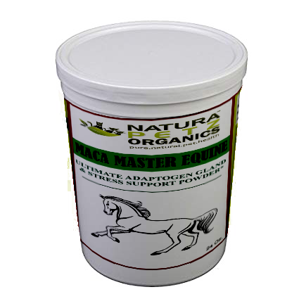 Natura Petz Organics - Wholesale Pet Supplement - Not Cat/Dog - Maca Master Equine* Ultimate Organic Gland & Stress Regulator for Horses* Adaptogen Blend*1