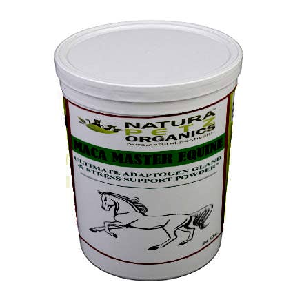 Natura Petz Organics - Wholesale Pet Supplement - Not Cat/Dog - Maca Master Equine* Ultimate Organic Gland & Stress Regulator for Horses* Adaptogen Blend*1