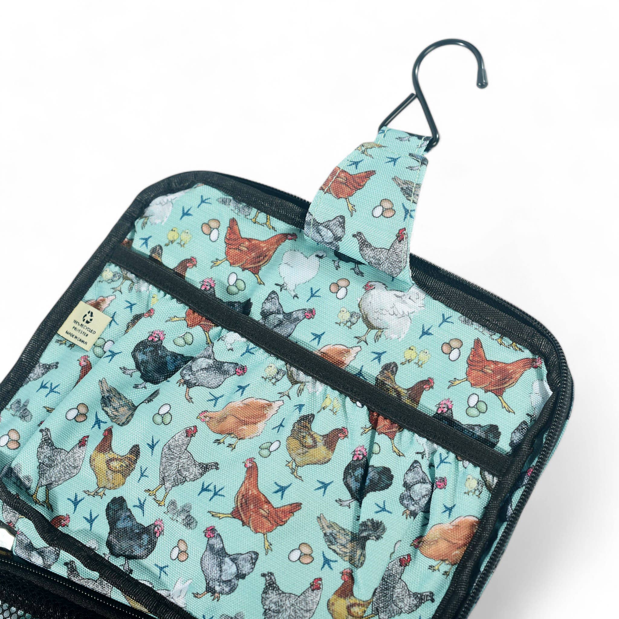 Sipsey Wilder - Wholesale Toiletry Bag - Women's - Hen Party (Chickens) Travel Organizer Case 4