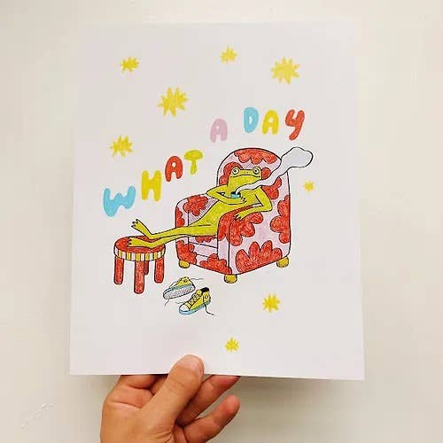 drucken - was für ein Tag für den Großhandel von Allison Mckeen Art