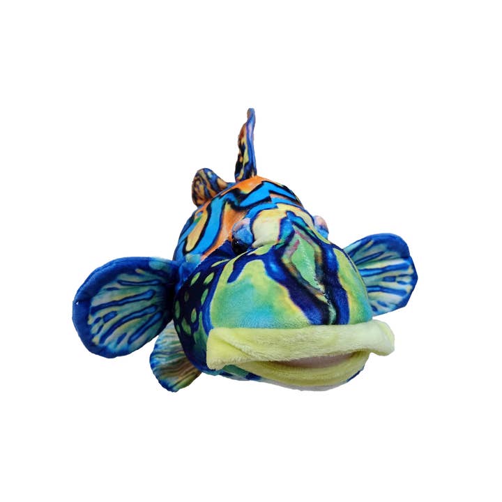 Texas Toy Distribution - Wholesale Stuffed/Plush Toy - Kids & Baby - Mandarinfish 17" Colorful Aquatic Plush Stuffed Animal2