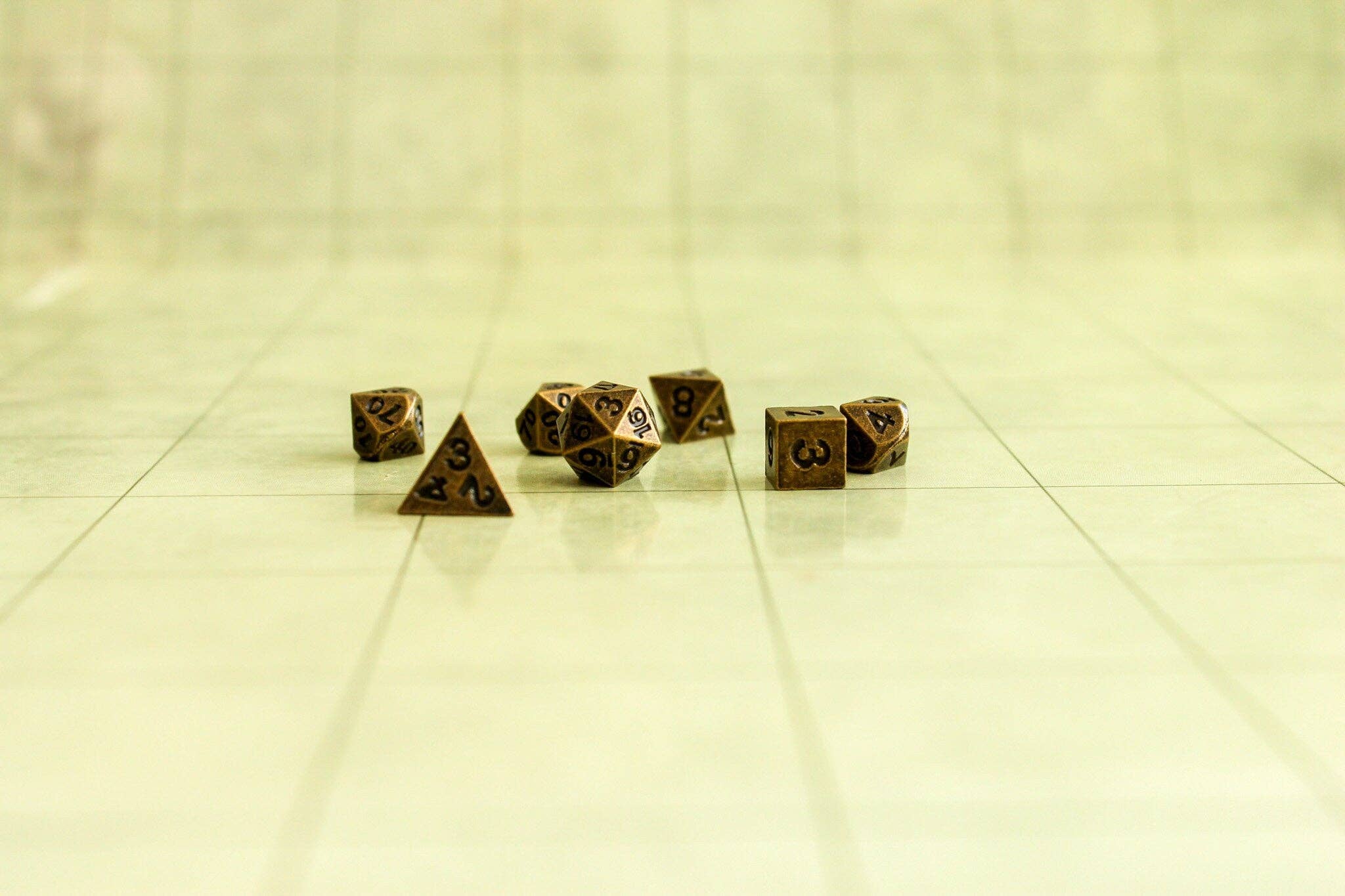 Mystery Dice Goblin - Wholesale Dice - Gold Mini Dice Set3