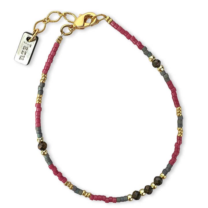 Jazu Jewellery – Pulseira de missangas por atacado – Pulseira com miçangas e pedras semipreciosas18