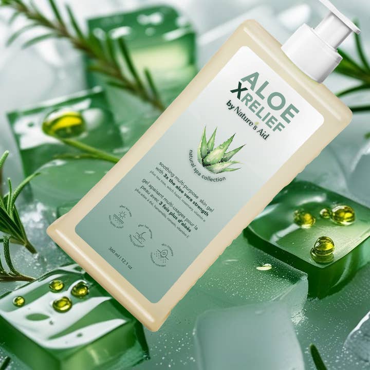 Aloe X Relief – Fabriqué au Canada | Réparez la peau naturellement pour la vente par Niagara Naturals