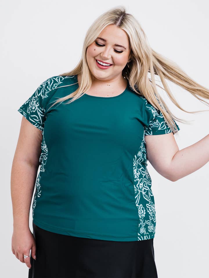 Calypsa - Wholesale Swim Top - Women's - Loose Fit Adele Swim Top39