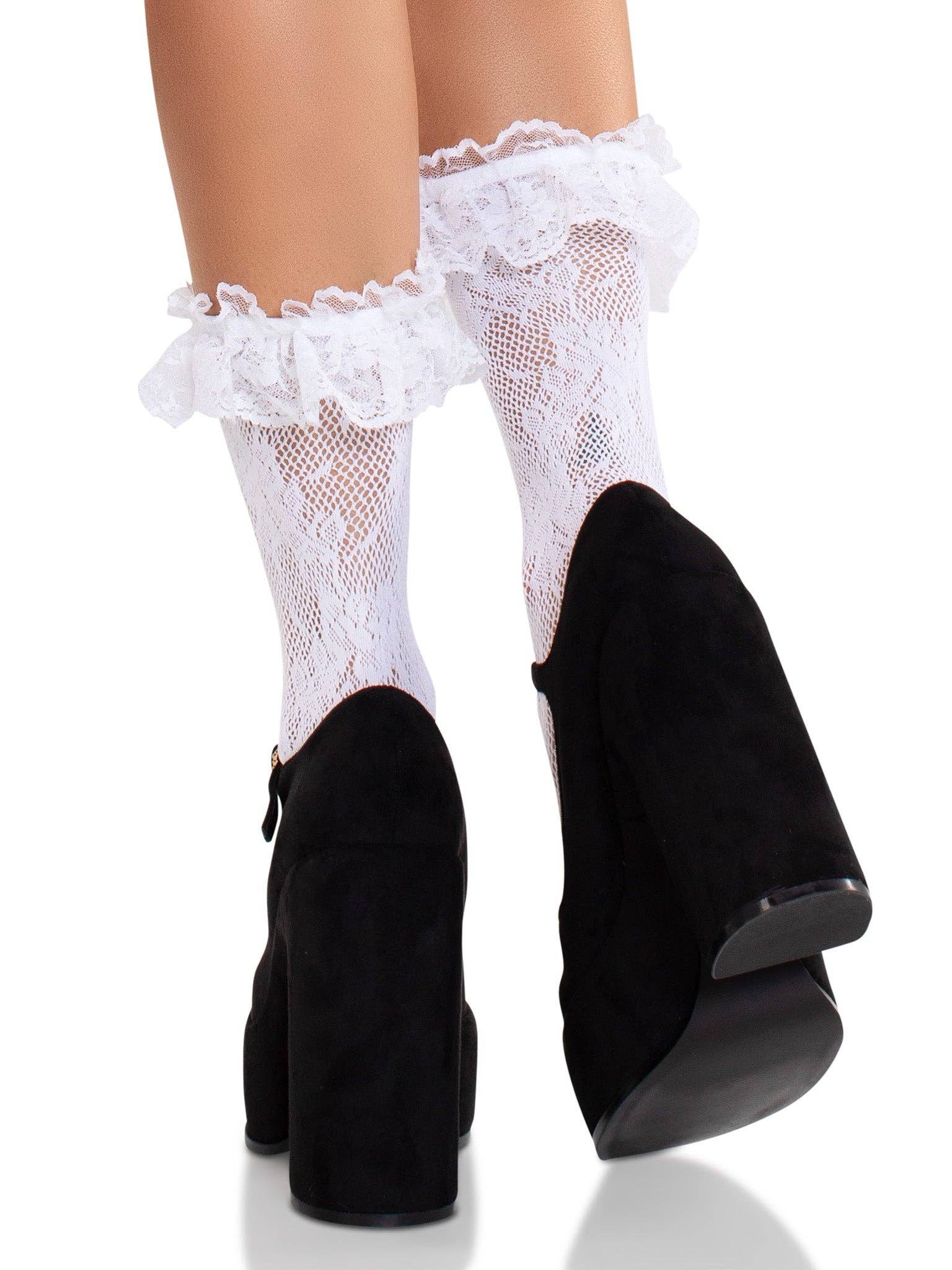 Leg Avenue - Wholesale Socks - Women's - Blossom Lace Ankle Socks5